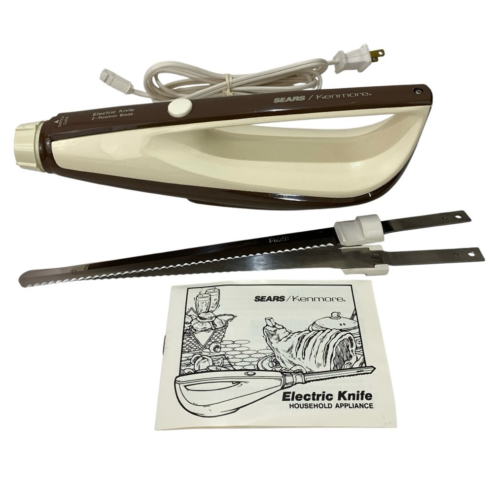 Vintage Sears Kenmore Electric Knife 2-Position